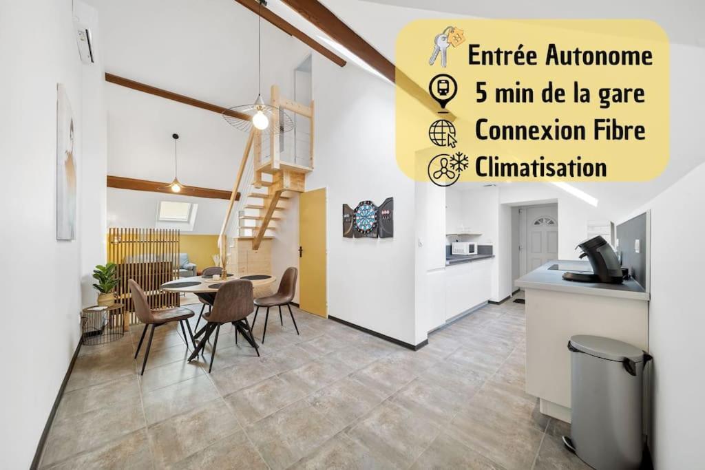 Le Duplex Moutarde Apartment Шалон-сюр-Сон Екстериор снимка